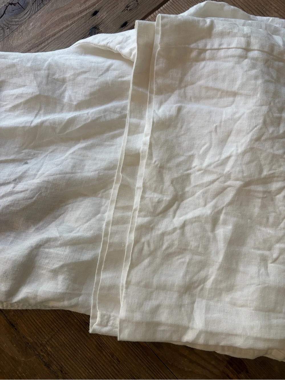 Zara wide leg Linen pants M